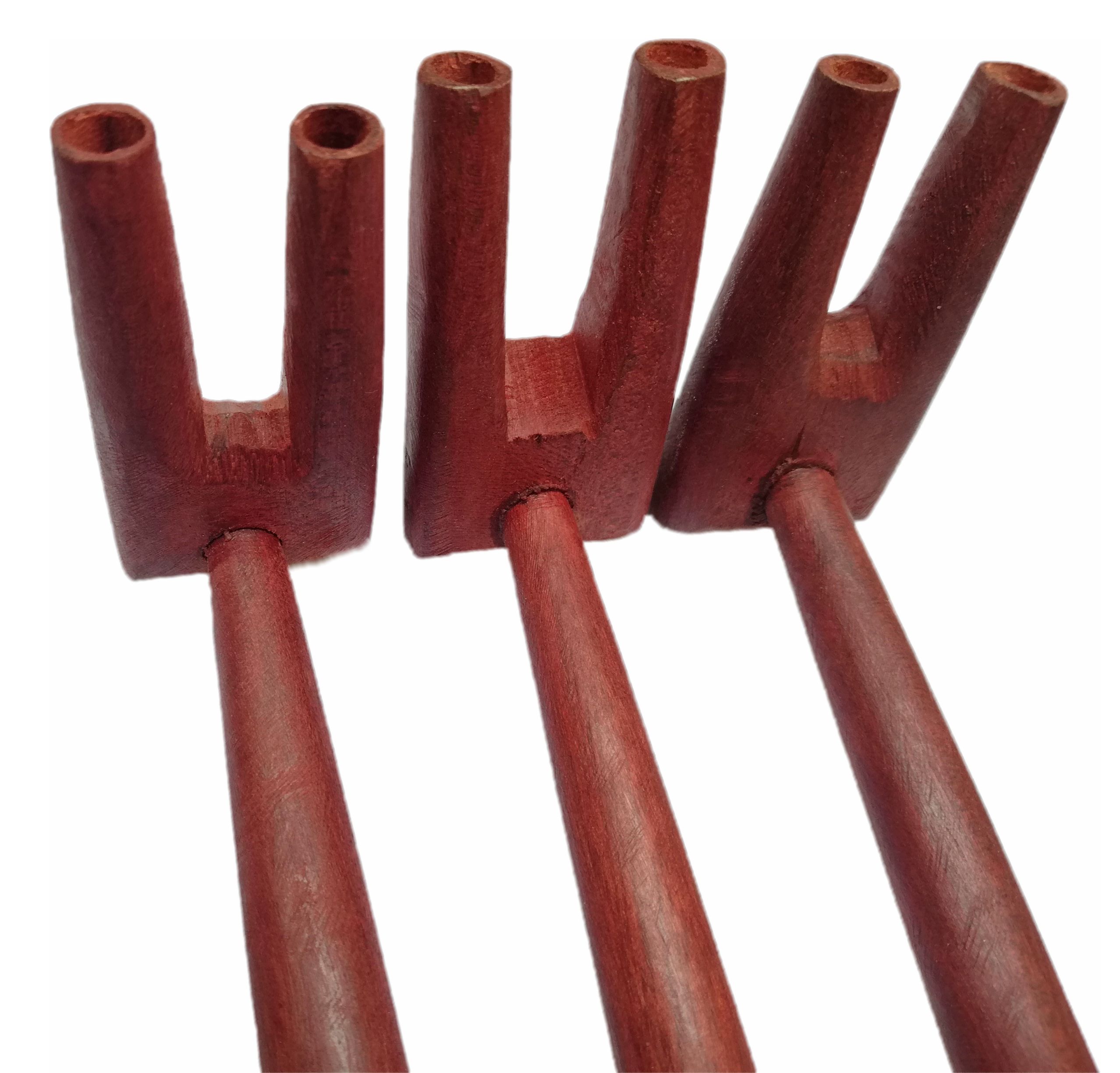 Tepi Double Handmade Palisangre Rapé Snuff Applicator 20 CM - Image 3